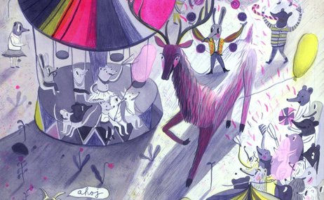 Workshop akvarelu pro děti s ilustrátorkou Anetou Františkou Holasovou