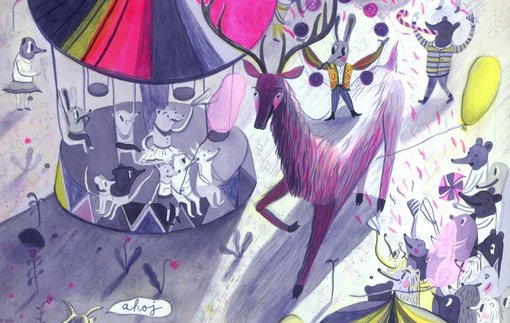 Workshop akvarelu pro děti s ilustrátorkou Anetou Františkou Holasovou